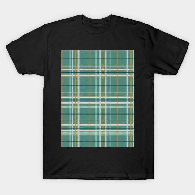 Green plaid,checkered T-Shirt by ilhnklv